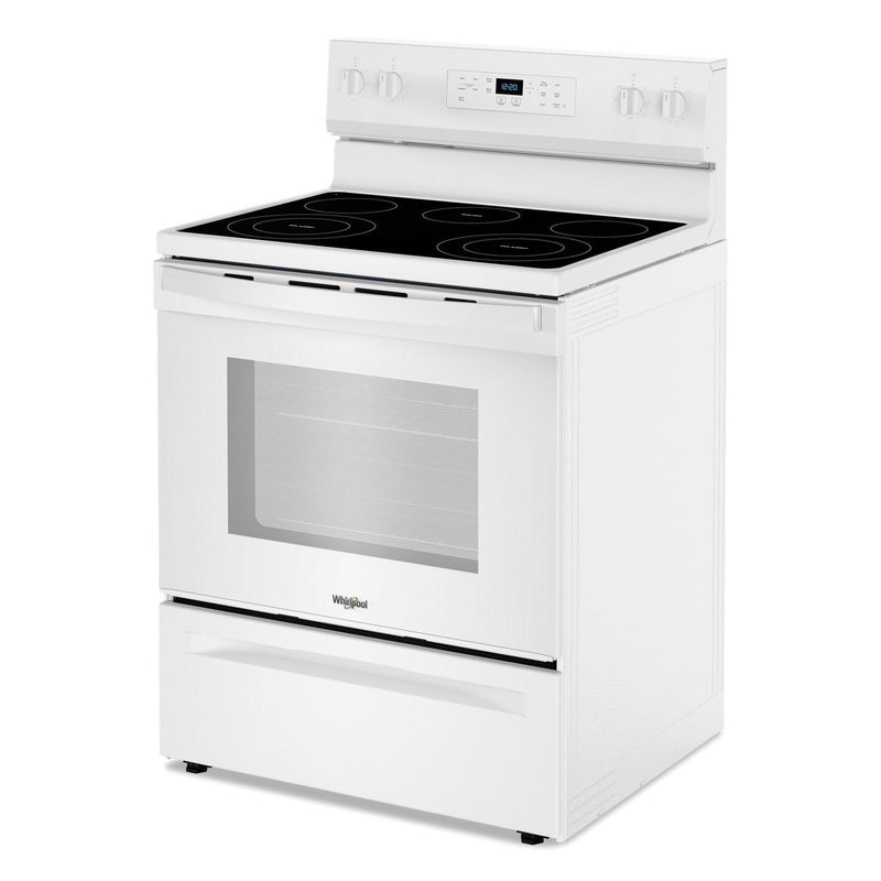  Whirlpool 30-inch Freestanding Electric Range YWFES3330RW IMAGE 5