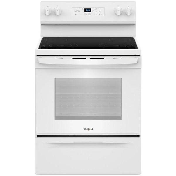  Whirlpool 30-inch Freestanding Electric Range YWFES3530RW IMAGE 1