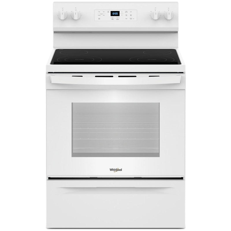  Whirlpool 30-inch Freestanding Electric Range YWFES3530RW IMAGE 1