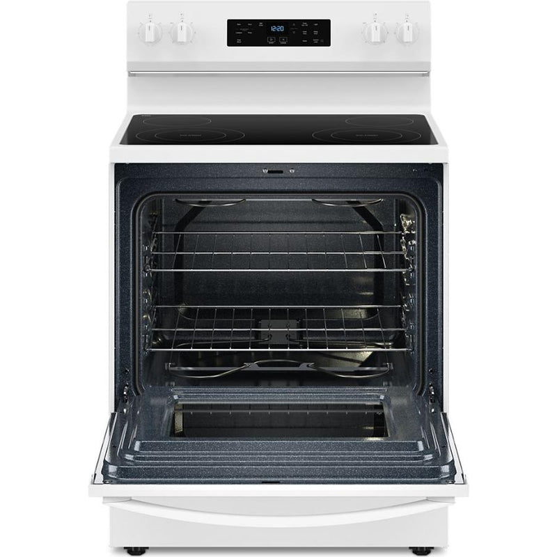  Whirlpool 30-inch Freestanding Electric Range YWFES3530RW IMAGE 2