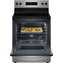  Whirlpool 30-inch Freestanding Electric Range YWFES3530RS IMAGE 2
