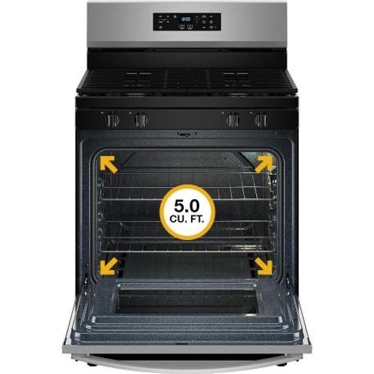  Whirlpool 30-inch Freestanding Gas Range WFGS3530RS IMAGE 11