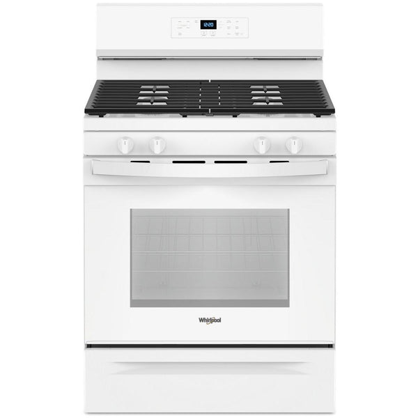  Whirlpool 30-inch Freestanding Gas Range WFGS3530RW IMAGE 1