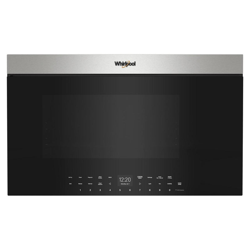  Whirlpool 30-inch, 1.1 cu. ft. Over-the-Range Microwave Oven with Air Fry Technology YWMMF7330RZ IMAGE 1