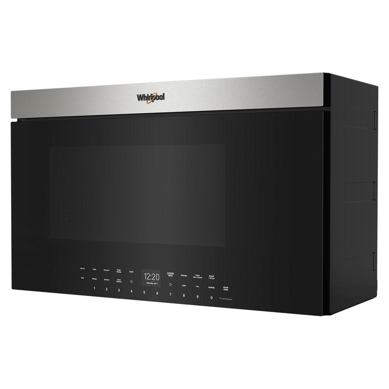  Whirlpool 30-inch, 1.1 cu. ft. Over-the-Range Microwave Oven with Air Fry Technology YWMMF7330RZ IMAGE 3