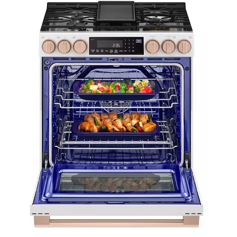  LG STUDIO Studio 30-inch Slide-in Gas Range with Convection Technology LSGS6338N IMAGE 2
