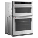 KitchenAid 27-inch, 5.7 cu. ft. Built-in Combination Wall Oven with Microwave with Air Fry KOEC527PSS IMAGE 3