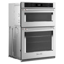  KitchenAid 30-inch, 6.4 cu. ft. Built-in Combination Wall Oven with Microwave with Air Fry KOEC530PPS IMAGE 4