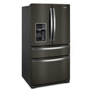  Whirlpool 36-inch, 26.2 cu. ft. French 4-Door Refrigerator with External Water and Ice Dispensing System WRMF7736PV IMAGE 2