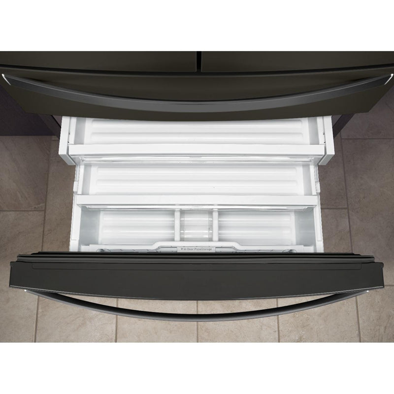  Whirlpool 36-inch, 26.2 cu. ft. French 4-Door Refrigerator with External Water and Ice Dispensing System WRMF7736PV IMAGE 6