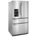  Whirlpool 36-inch, 26.2 cu. ft. French 4-Door Refrigerator with External Water and Ice Dispensing System WRMF7736PZ IMAGE 2