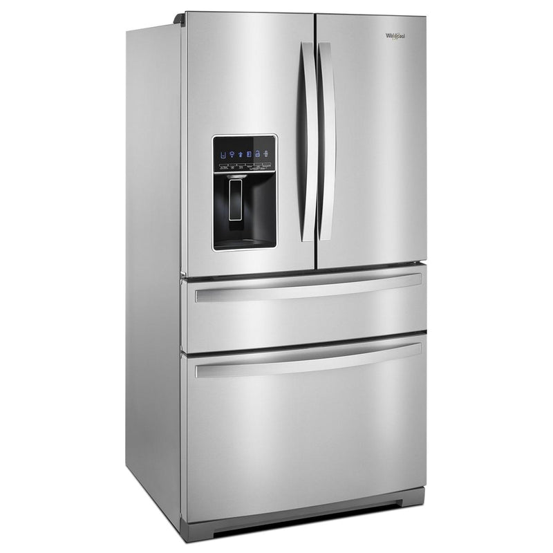  Whirlpool 36-inch, 26.2 cu. ft. French 4-Door Refrigerator with External Water and Ice Dispensing System WRMF7736PZ IMAGE 2