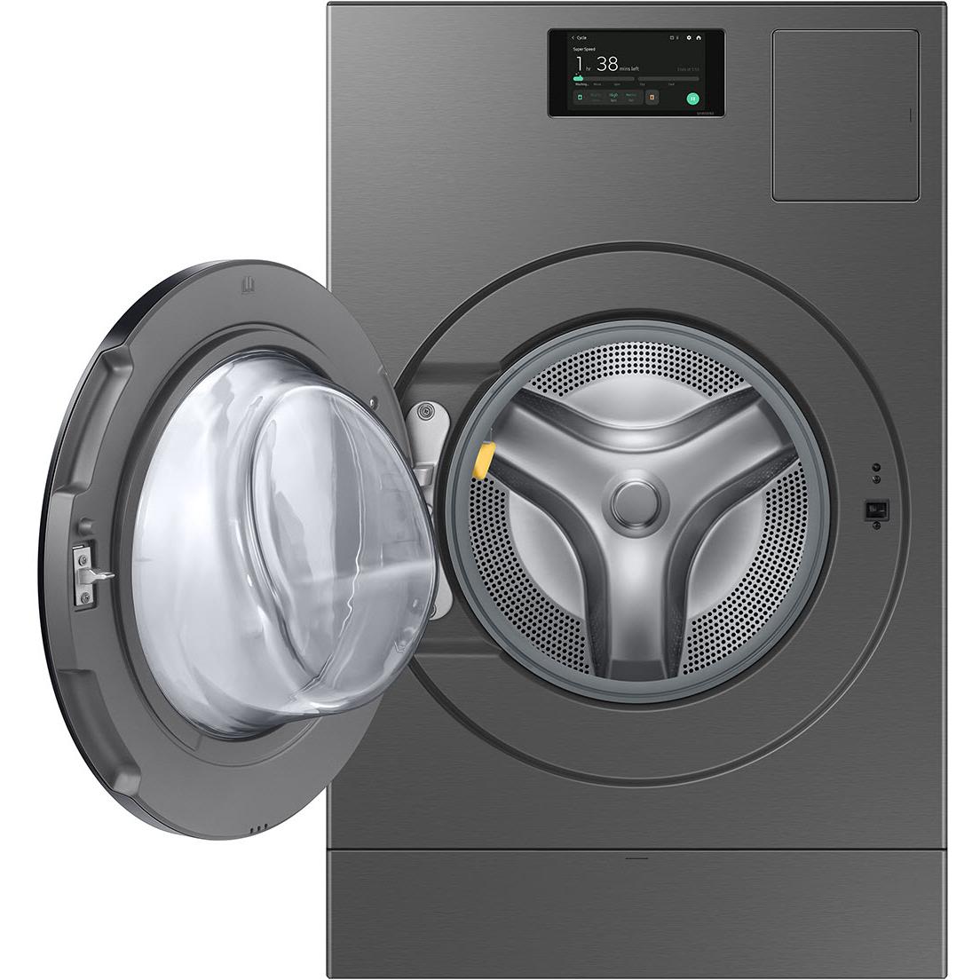  Samsung Bespoke All-in-One AI Laundry Center with Wi-Fi WD53DBA900HZA1 IMAGE 2