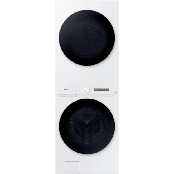  Samsung Bespoke Stacked Washer/Dryer Electric Laundry Center with Wi-Fi WH46DBH100EWAC IMAGE 1