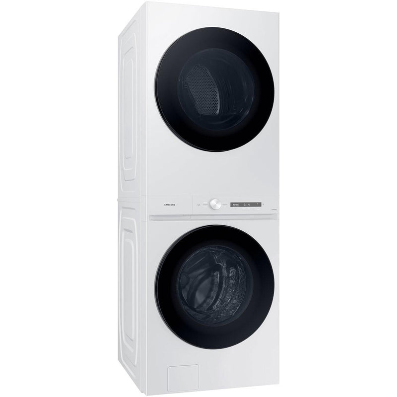  Samsung Bespoke Stacked Washer/Dryer Electric Laundry Center with Wi-Fi WH46DBH100EWAC IMAGE 3