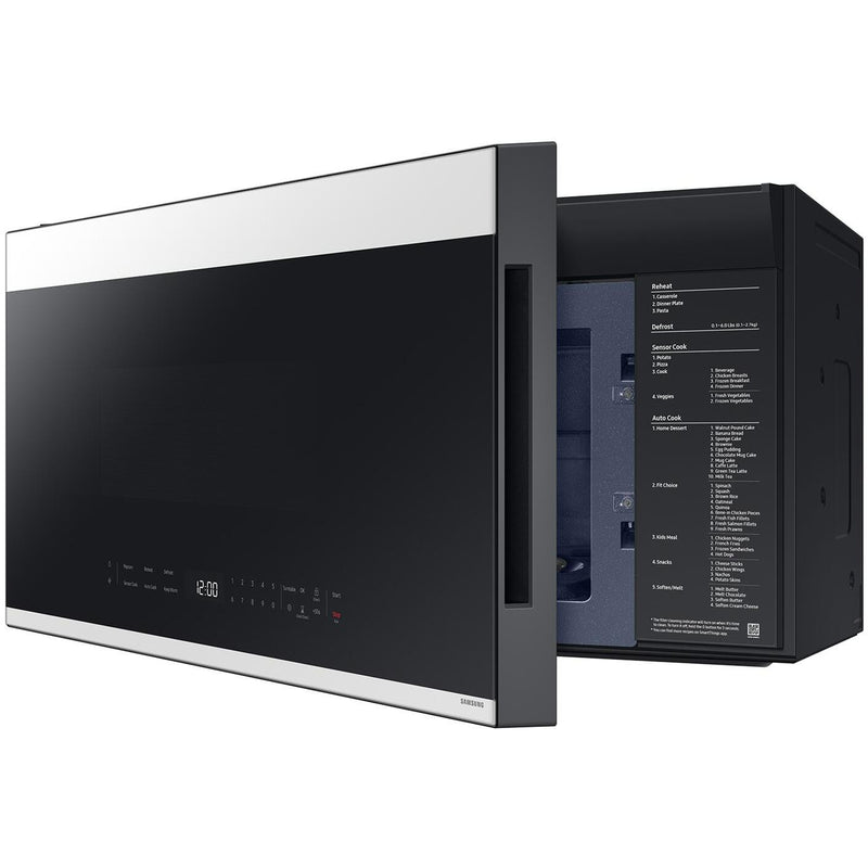  Samsung Bespoke Smart 30-inch, 2.1 cu. ft. Over-the-Range Microwave ME21DB650012/AC IMAGE 3