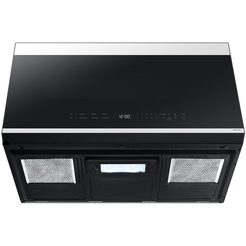  Samsung Bespoke Smart 30-inch, 2.1 cu. ft. Over-the-Range Microwave ME21DB650012/AC IMAGE 5