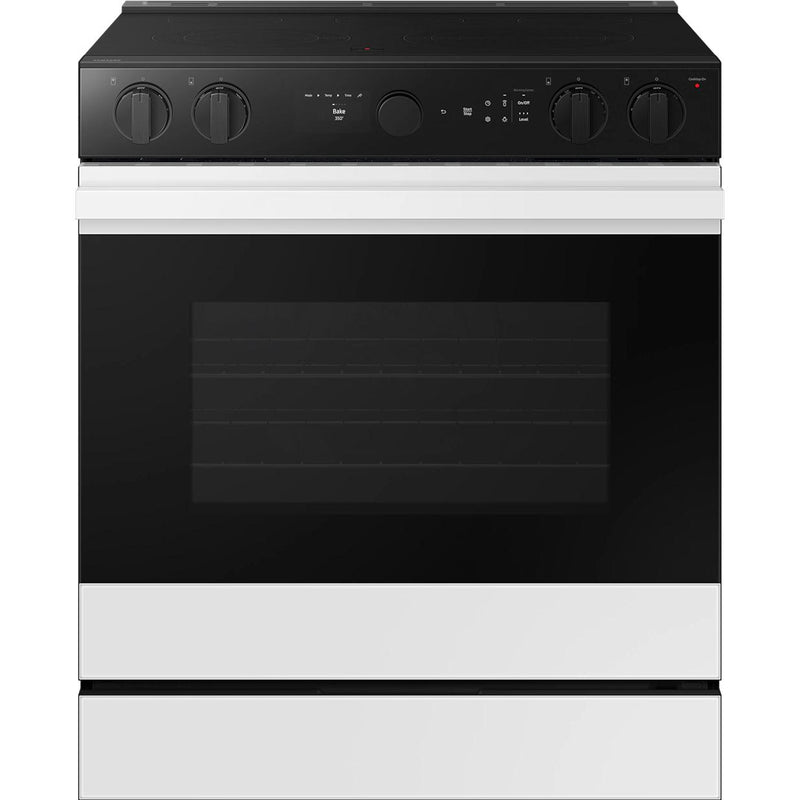  Samsung 6.3 cu. ft. Bespoke Smart Slide-In Electric Range NSE6DB850012/AC IMAGE 1