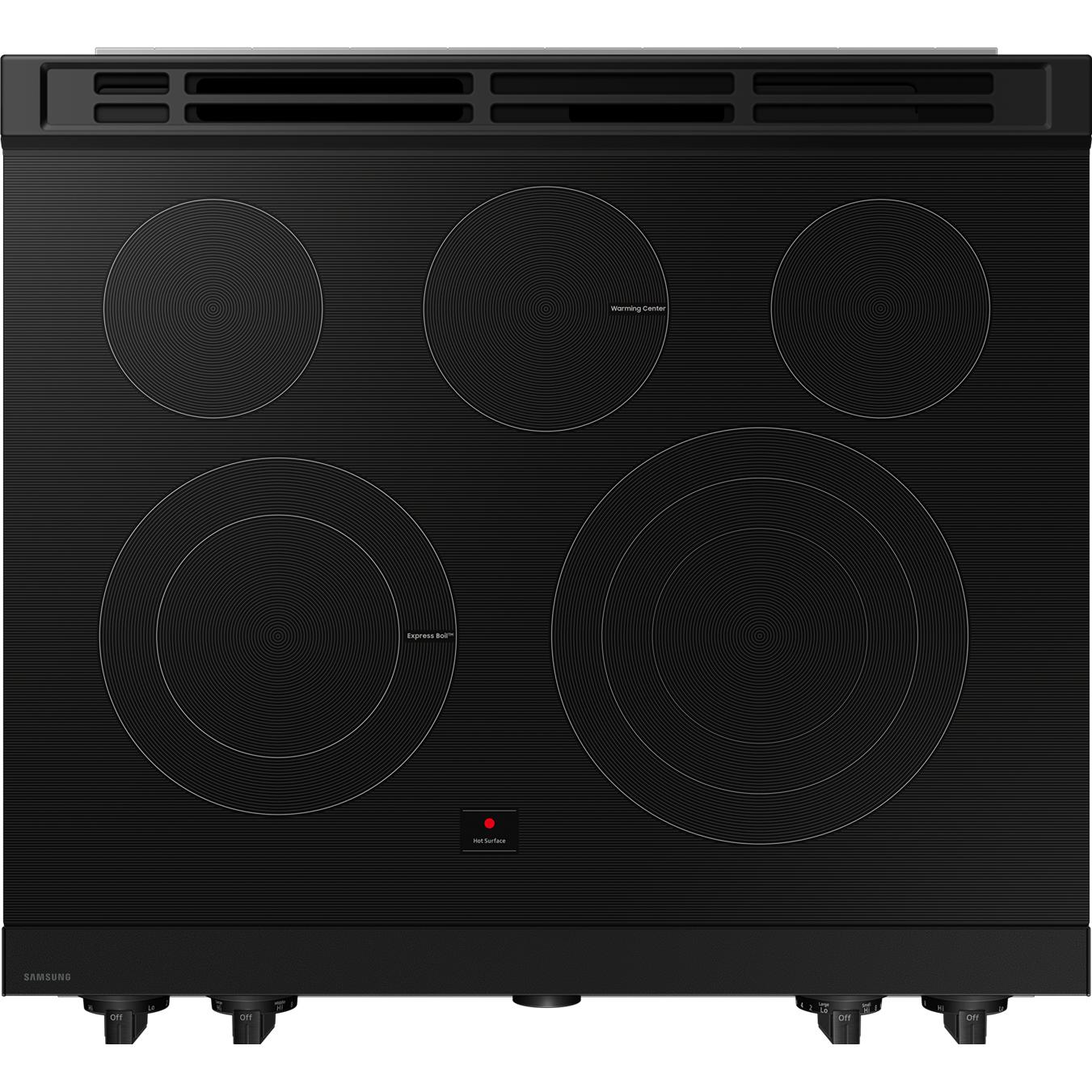  Samsung 6.3 cu. ft. Bespoke Smart Slide-In Electric Range NSE6DB850012/AC IMAGE 3