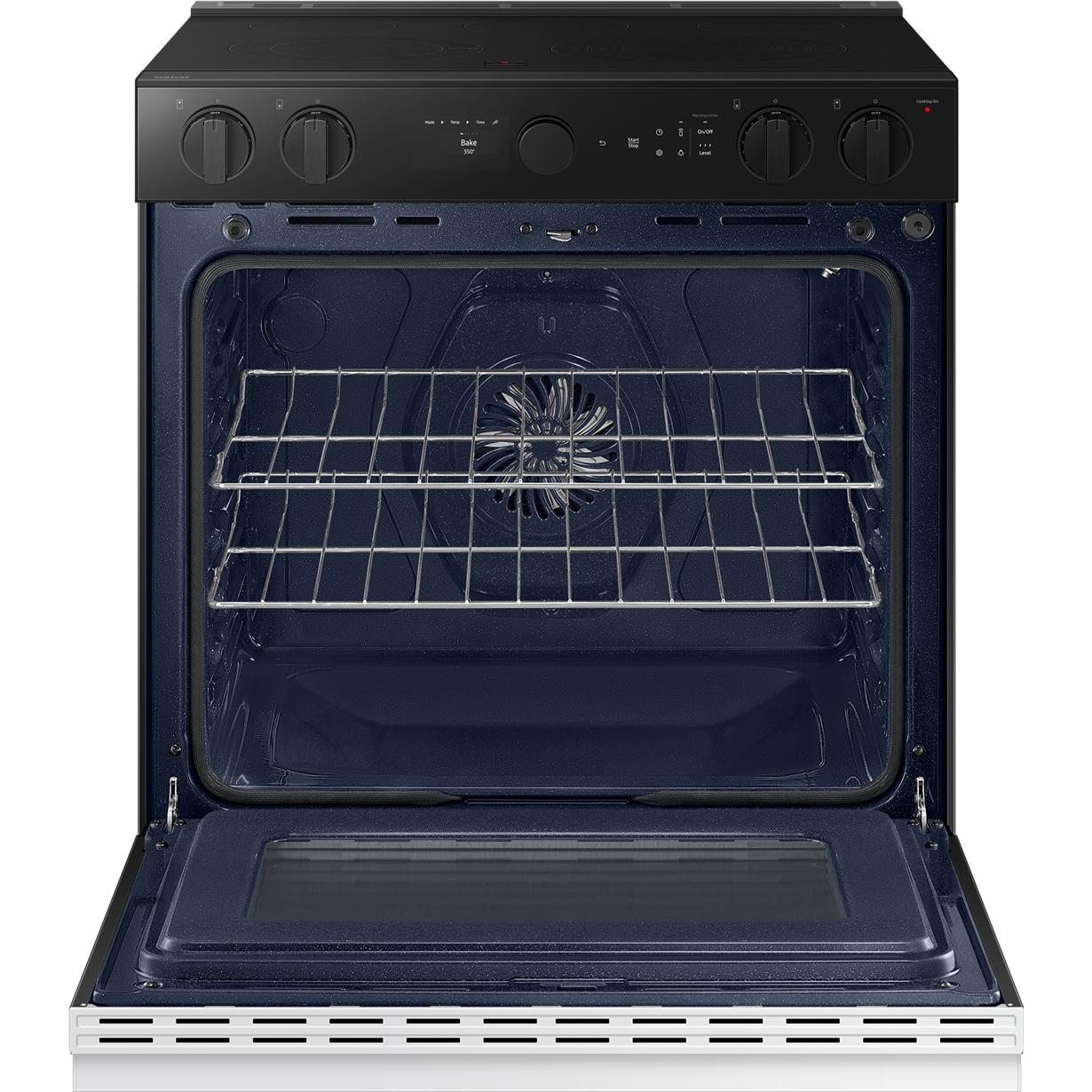  Samsung 6.3 cu. ft. Bespoke Smart Slide-In Electric Range NSE6DB850012/AC IMAGE 5