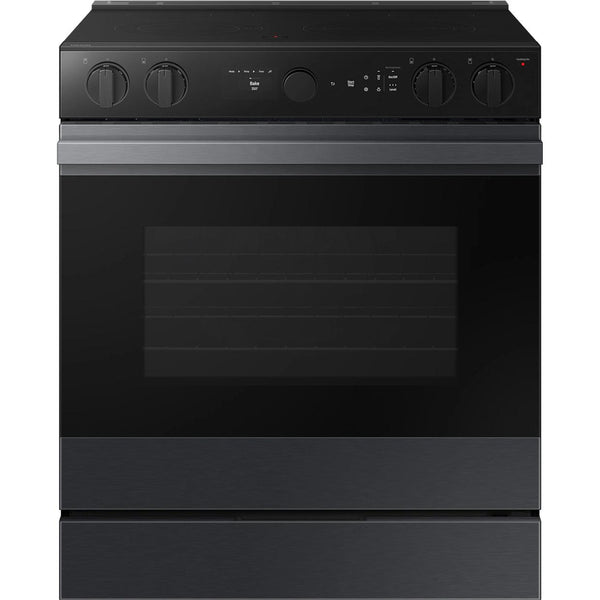  Samsung 6.3 cu. ft. Bespoke Smart Slide-In Electric Range NSE6DG8500MT/AC IMAGE 1