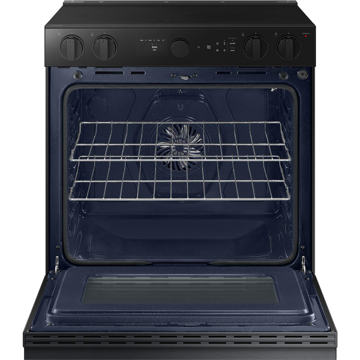  Samsung 6.3 cu. ft. Bespoke Smart Slide-In Electric Range NSE6DG8500MT/AC IMAGE 5