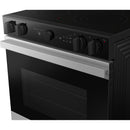  Samsung 6.3 cu. ft. Bespoke Smart Slide-In Electric Range NSE6DG8500SR/AC IMAGE 4
