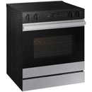  Samsung 6.3 cu. ft. Bespoke Smart Slide-In Electric Range NSE6DG8700SR/AC IMAGE 10