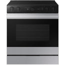  Samsung 6.3 cu. ft. Bespoke Smart Slide-In Electric Range NSE6DG8700SR/AC IMAGE 1