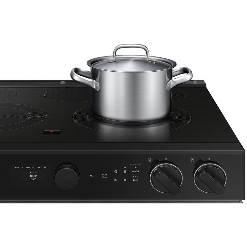  Samsung 6.3 cu. ft. Bespoke Smart Slide-In Electric Range NSE6DG8700SR/AC IMAGE 6