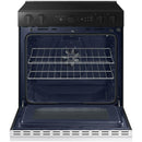  Samsung 6.3 cu. ft. Bespoke Smart Slide-In Electric Range NSE6DB870012/AC IMAGE 2