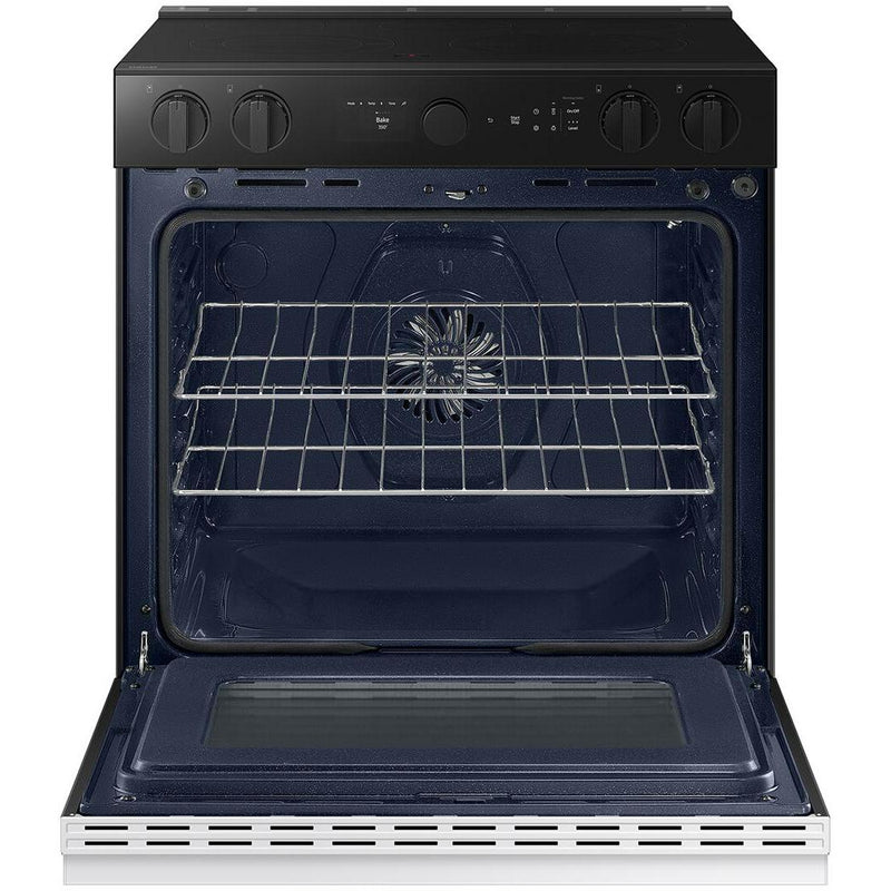  Samsung 6.3 cu. ft. Bespoke Smart Slide-In Electric Range NSE6DB870012/AC IMAGE 2