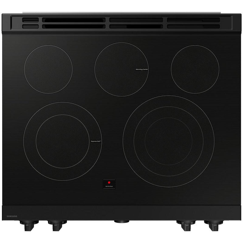  Samsung 6.3 cu. ft. Bespoke Smart Slide-In Electric Range NSE6DB870012/AC IMAGE 3