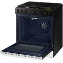  Samsung 6.0 cu. ft. Bespoke Smart Slide-In Gas Range NSG6DB870012/AA IMAGE 3