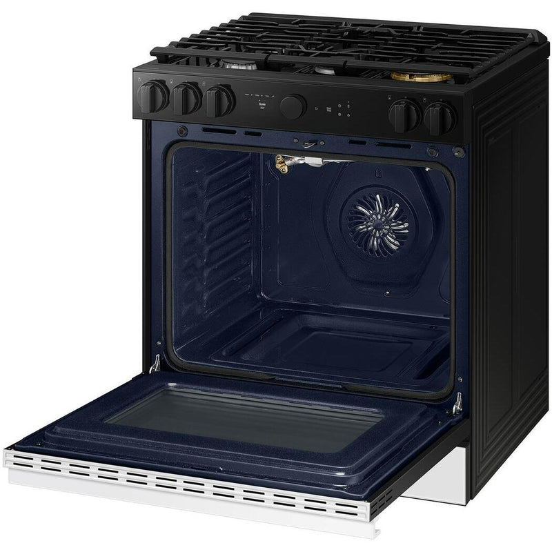  Samsung 6.0 cu. ft. Bespoke Smart Slide-In Gas Range NSG6DB870012/AA IMAGE 3