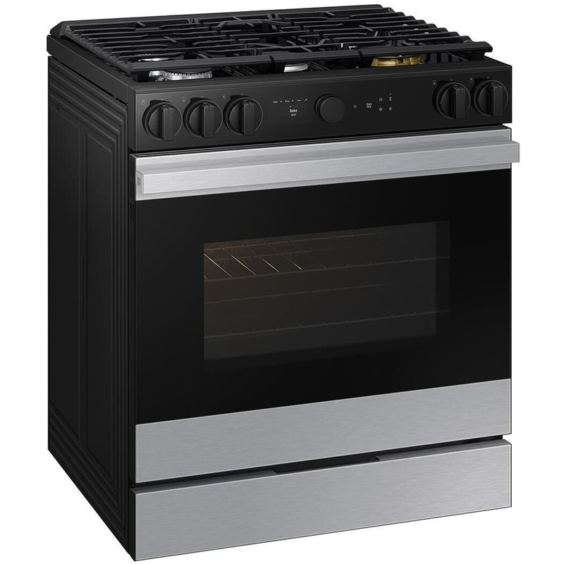  Samsung 6.0 cu. ft. Bespoke Smart Slide-In Gas Range NSG6DG8700SR/AA IMAGE 11