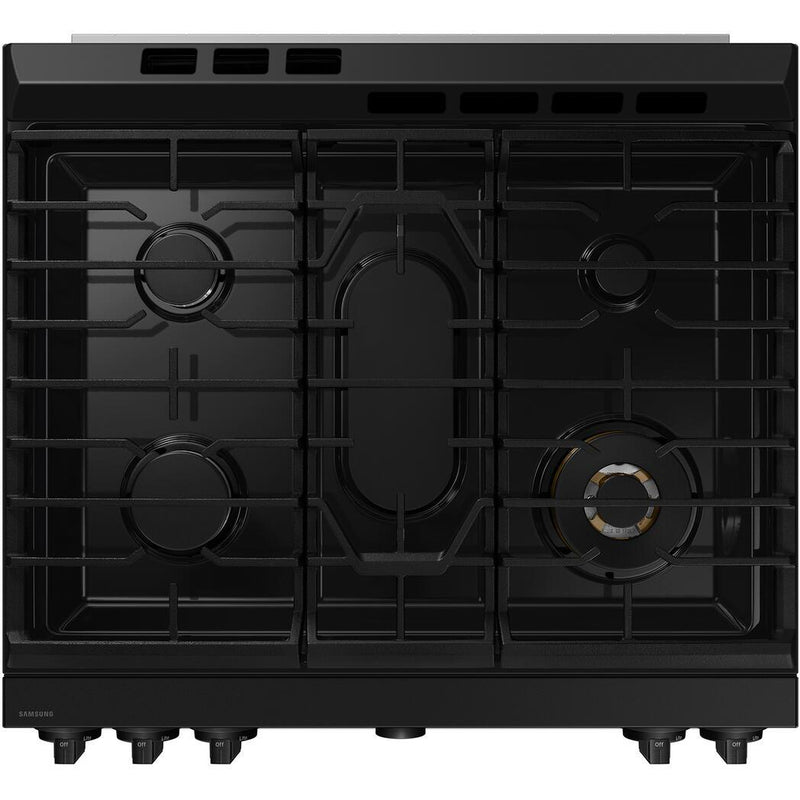  Samsung 6.0 cu. ft. Bespoke Smart Slide-In Gas Range NSG6DG8700SR/AA IMAGE 5