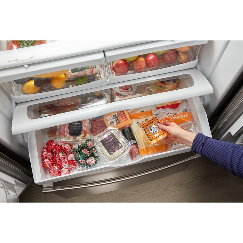  Maytag 36-inch, 25 cu. ft. French 3-Door Refrigerator MRFF4136RZ IMAGE 11
