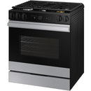  Samsung 6.0 cu. ft. Bespoke Smart Slide-In Gas Range NSG6DG8500SR/AA IMAGE 10