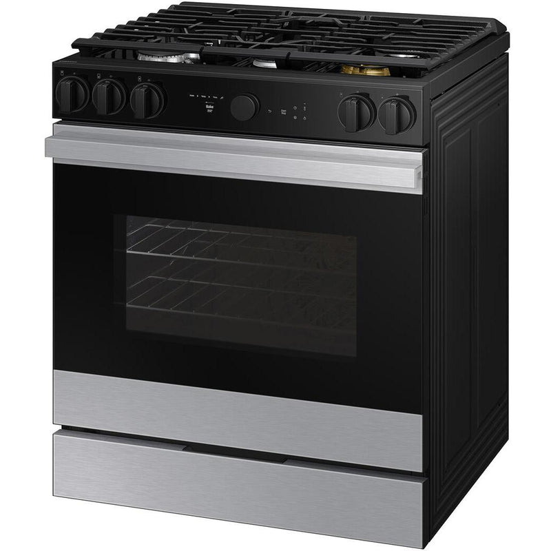  Samsung 6.0 cu. ft. Bespoke Smart Slide-In Gas Range NSG6DG8500SR/AA IMAGE 10