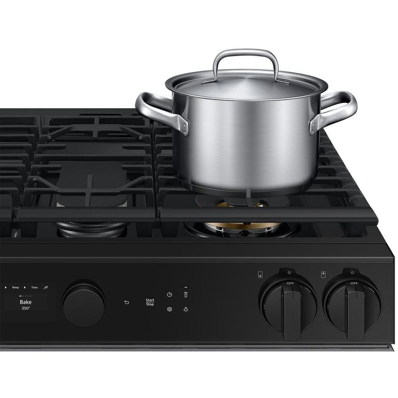  Samsung 6.0 cu. ft. Bespoke Smart Slide-In Gas Range NSG6DG8500SR/AA IMAGE 6