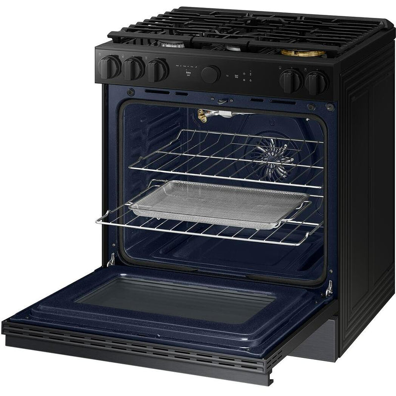  Samsung 6.0 cu. ft. Bespoke Smart Slide-In Gas Range NSG6DG8500MT/AA IMAGE 4