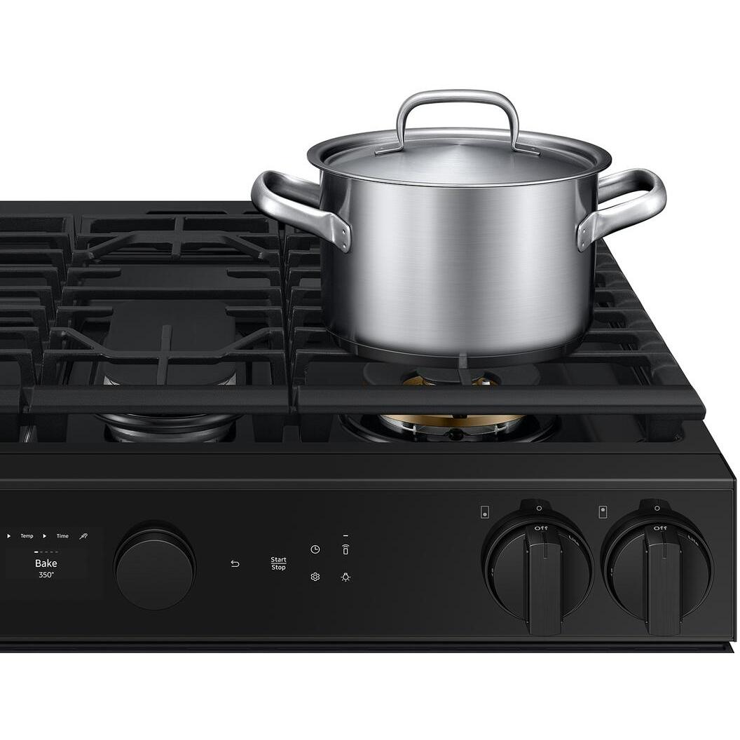  Samsung 6.0 cu. ft. Bespoke Smart Slide-In Gas Range NSG6DG8500MT/AA IMAGE 6
