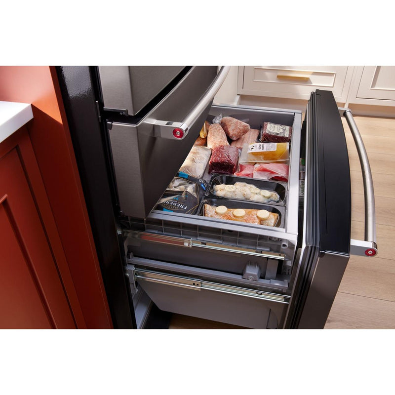  KitchenAid 36-inch French 4-Door Refrigerator with External Water and Ice Dispensing system KRMF536RBS IMAGE 13