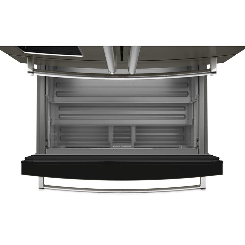  KitchenAid 36-inch French 4-Door Refrigerator with External Water and Ice Dispensing system KRMF536RBS IMAGE 6