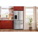 KitchenAid 36-inch French 4-Door Refrigerator with External Water and Ice Dispensing system KRMF536RPS IMAGE 18