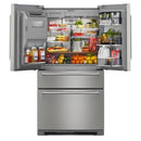  KitchenAid 36-inch French 4-Door Refrigerator with External Water and Ice Dispensing system KRMF536RPS IMAGE 2