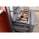  KitchenAid 36-inch French 4-Door Refrigerator with External Water and Ice Dispensing system KRMF536RPS IMAGE 7