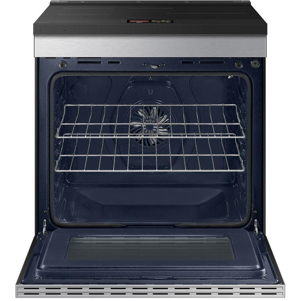  Samsung 6.3 cu. ft. Bespoke AI Slide-In Induction Range NSI6DG9900SR/AC IMAGE 2