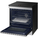  Samsung 6.3 cu. ft. Bespoke AI Slide-In Induction Range NSI6DG9900SR/AC IMAGE 4